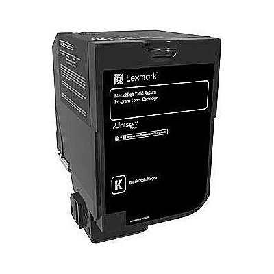 Lexmark Тонер касета, LEXMARK, Lexmark 74C2HKE, черен (74C2HKE)