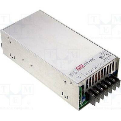 MEAN WELL HRP-600-48 Napájecí zdroj: spínaný; k vestavbě,modulový; 624W; 48VDC; 13A