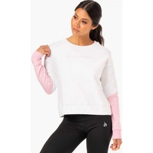 Ryderwear dámská mikina Hybrid Pullover White Pink