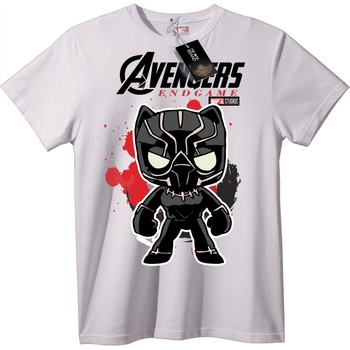 NOONEBRAND Тениска Avengers Края Черната Пантера - 2XL, White
