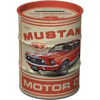 Nekupto Kasička barel Ford Mustang 67 - Motor oil Na31522