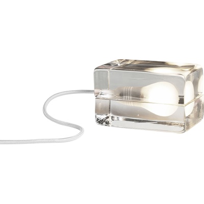 Design House Stockholm Настолна лампа Block, бял кабел (1260-0100)