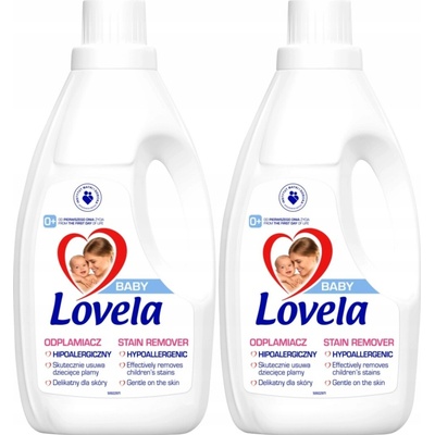 LOVELA HYPOALERGENNÍ Odstraňovač skvrn pro děti 2 x 1 l