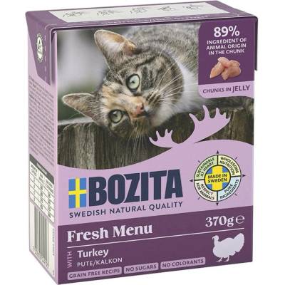 BOZITA Masové kousky s krůtou v želé 370 g