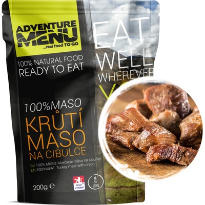 Adventure Menu 100% Maso Pečené krůtí na cibulce 200 g