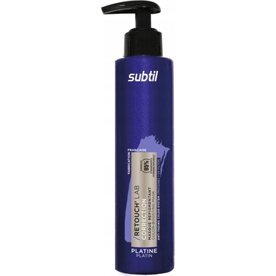 Subtil Retouch Lab Platin 195ml tónovací maska na vlasy pro platinové odstíny