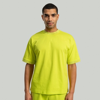 GymBeam STRIX Тениска Oversized Heavy Chartreuse L