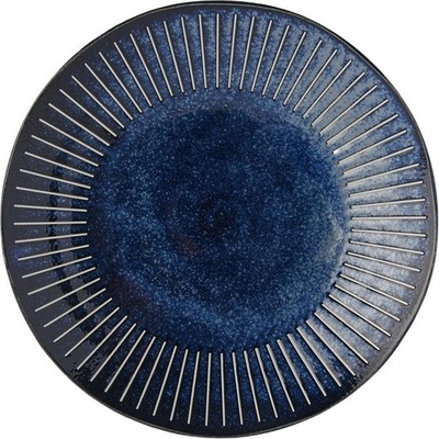 MIJ Jídelní talíř RIDGED INDIGO 25 cm