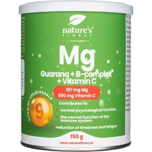 Nature’s Finest Horčík + Guarana + B-komplex + Vitamín C 150 g