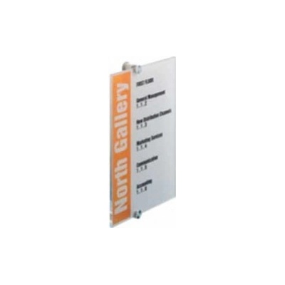 Informačná tabuľka Crystal Sign 210x148 mm