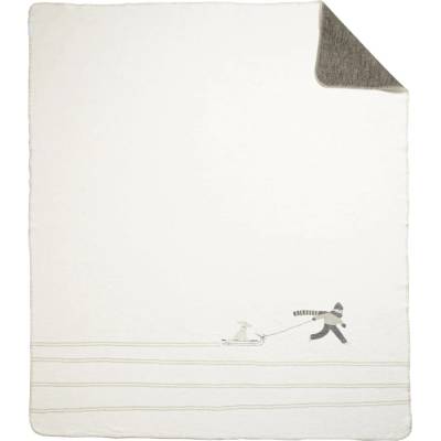 räder Bavlněná deka Snowy Day bílá 150x200
