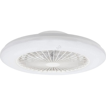 Aigostar LED вентилатор 40W 230V 2700-6500K 50см с димер и ДУ бял (AI1584)