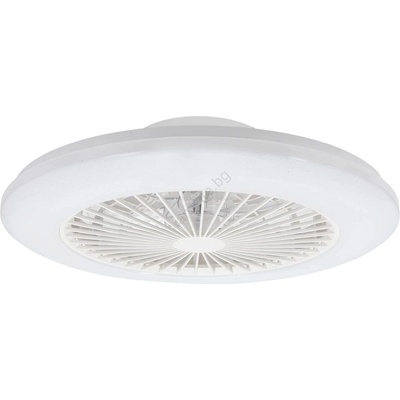 Aigostar LED вентилатор 40W 230V 2700-6500K 50см с димер и ДУ бял (AI1584)