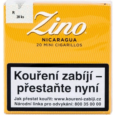 Zino Mini Cigarillos Yellow 20 ks