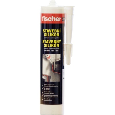 Fischer Silikon neutrální 310 ml transparentní