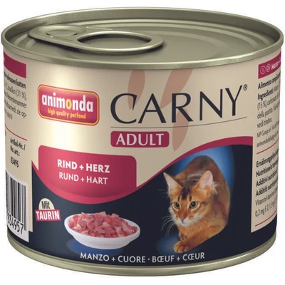 Animonda Carny Adult beef & heart 200 g