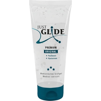 Just Glide Premium Original - веган, лубрикант на водна основа (200ml)