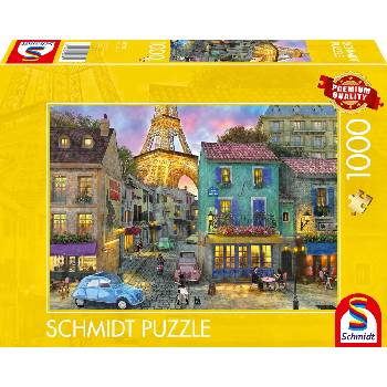 Schmidt Spiele Пъзел Schmidt от 1000 части - Парижките улици (59780)