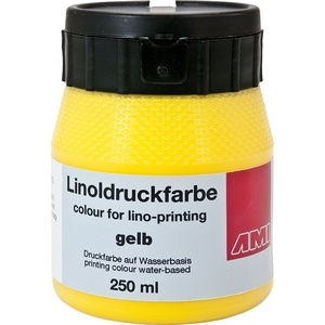 AMI 501024 Боя за линогравюра Yellow 250 ml (501024)