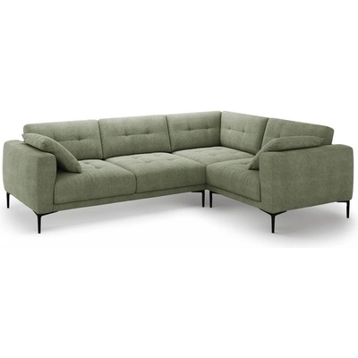 Micadoni Зелен ъглов диван (десен ъгъл/L форма) Bemy - Micadoni (MIC_RC_L_193_F1_BEMY4)