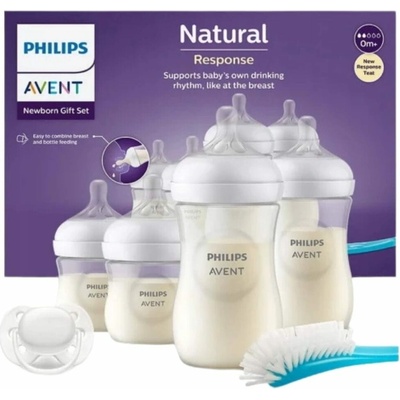 Avent novorozenecká startovací sada Natural Response s ventil AirFree transparentní – Hledejceny.cz