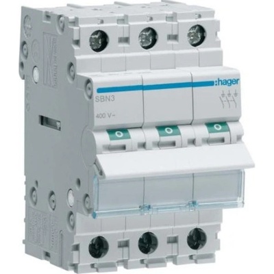 HAGER SBN333 3 pól. 32A, 3 moduly