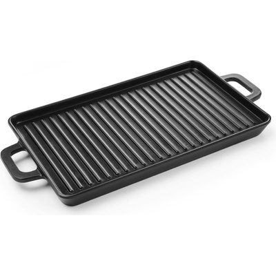 FINE DINE Mini grilovací pánev 320x162x20 mm, černá | HENDI, Little Chef Mini