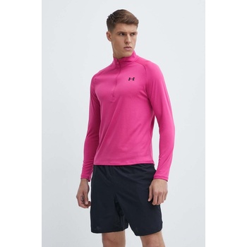 Under Armour Суичър за трениране Under Armour Tech 2.0 в розово с меланжов десен (1328495)