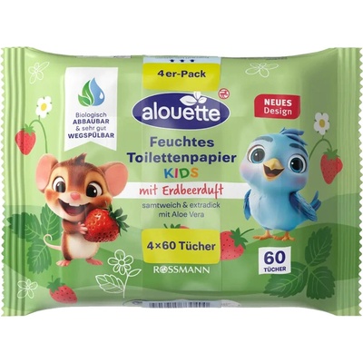 alouette Dětský vlhčený multipack 240 ks