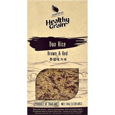 Sawat-D Hnedá a červená ryža 1 kg