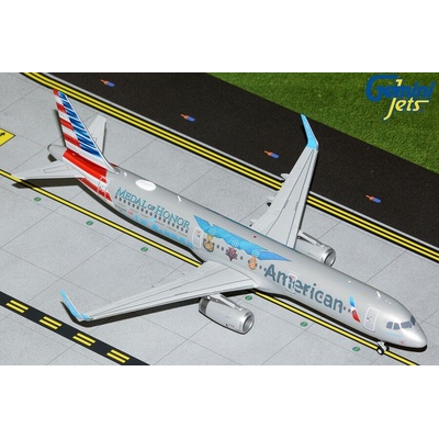 Gemini A321-231WL American Airlines Medal of Honor Colors Named Flagship Valor 1:200
