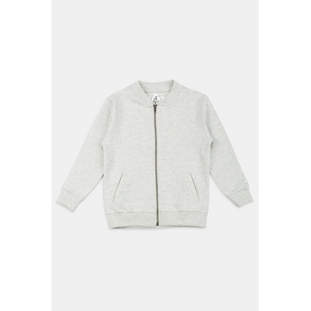 Carrera chlapecká mikina na zip 834JB/043 Light Grey