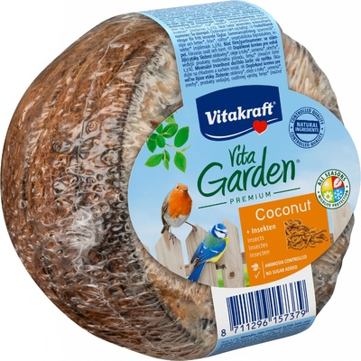 Vitakraft VITA GARDEN kokos plněný 1/2 s hmyzem 200 g – Hledejceny.cz