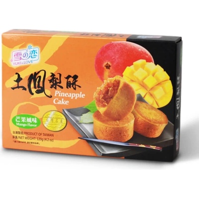 YUKI & LOVE Ananásový koláč s príchuťou mango 120 g