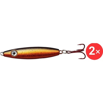 Kinetic Pilker Crazy Herring 2 × 28 g Copper/Crystal