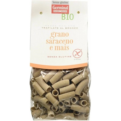 Germinal bezlepkové BIO cestoviny Mezze maniche pohánka a kukurica 250 g