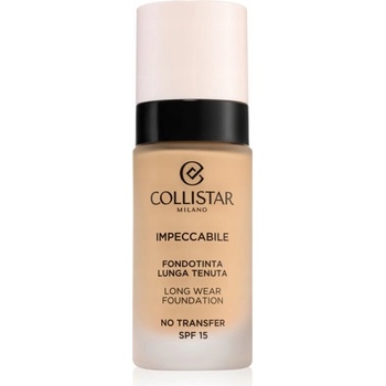 Collistar Impeccabile Long Wear Foundation dlhotrvajúci make-up SPF15 3N Natural 30 ml