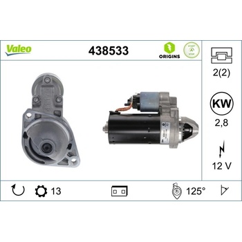 Startér VALEO 438533