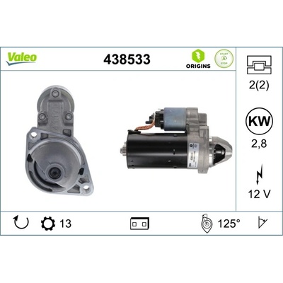 Startér VALEO 438533