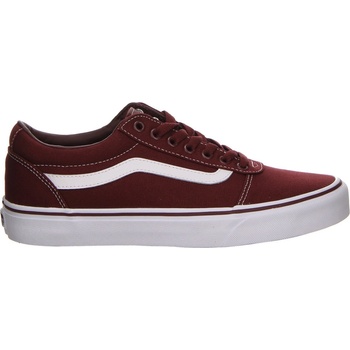 VANS MN Ward (Canvas) port royale/white Červená