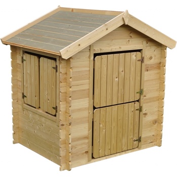 Timbela drevený domček pre deti M516-1 bez podlahy 94 x 118 cm
