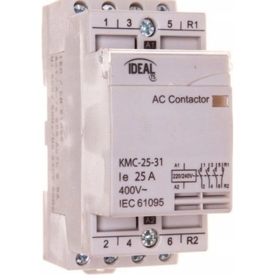 Kanlux modulární stykač, ovládání 230V AC KMC-25-31 IDEAL 23247