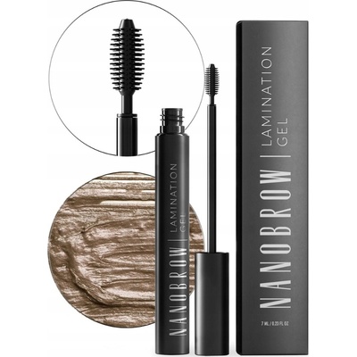 Nanobrow Lamination Gel Gel na obočí Beige 7 ml – Zbozi.Blesk.cz