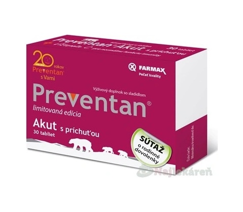 Preventan Akut 30 tabliet