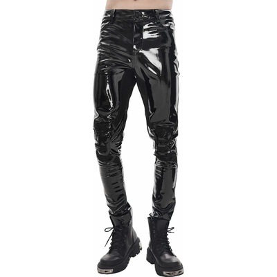 Devil fashion мъжки панталони DEVIL FASHION - Edgerunner Cyberpunk, изкуствена кожа, скини - PT127