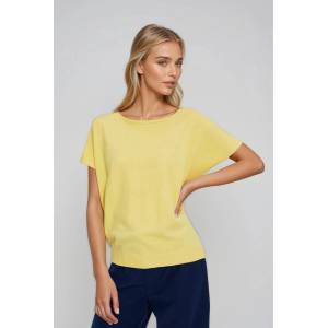 Moodo Тънък суитшърт жълт Moodo Moodo | Zhalt | ЖЕНИ | XS - zoot - 70,31 лв