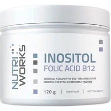 NutriWorks Inositol Folic Acid B12 120 g