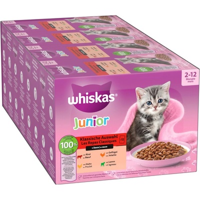 Megapack Whiskas Junior kapsičky 48 x 85 g