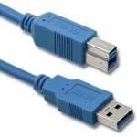 Qoltec USB 3.0 Printer Cable Am/bm 2m 27611