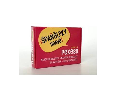 Španělsky Hravě! Španělské pexeso